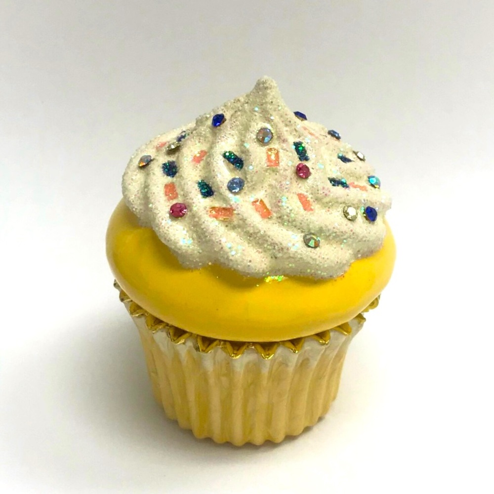 Vintage Cristiani Collezione Cupcake Trinket Box
